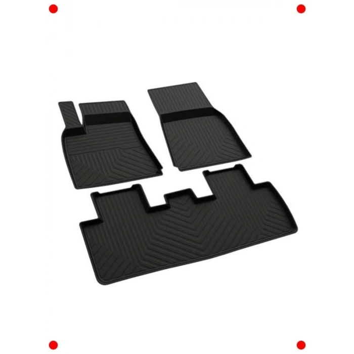 Araca Özel 4D Havuzlu Kauçuk Paspas (2025+)