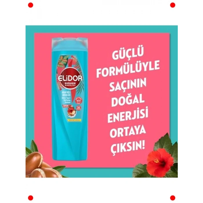 Argan & Hibiskus Dökülme Karşıtı Şampuan (400ml)