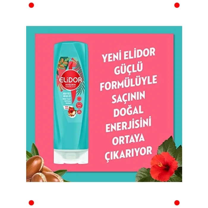 Argan Yağı & Hibiskus Saç Kremi - Dökülme Karşıtı 350ml