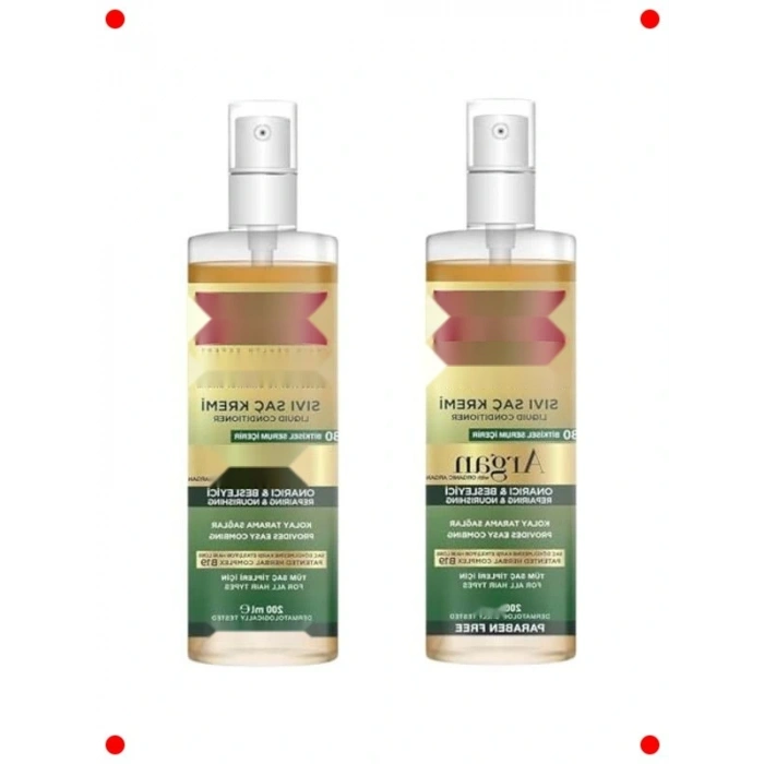 Argan Yağlı Sıvı Saç Kre (2 x 200 ml)