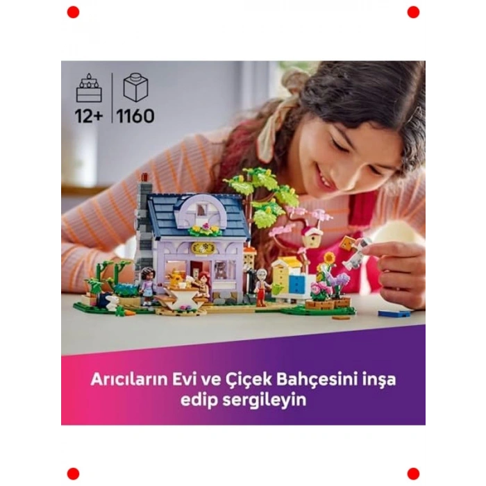 Arıcılık Evi ve Bahçe Yapım Seti (1161 Parça)