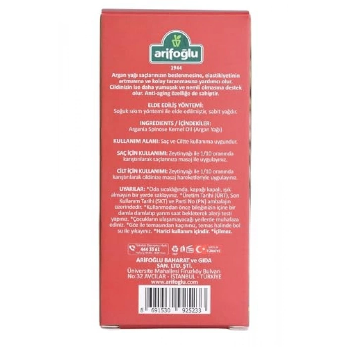 Arifoğlu Arn Yağı 10ml