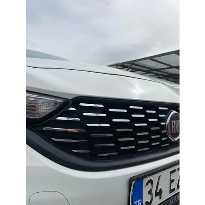 Ark Sticker Egea Sedan Ön Panjur Sticker 2019-2020 Öncesi Krom Şablonlu