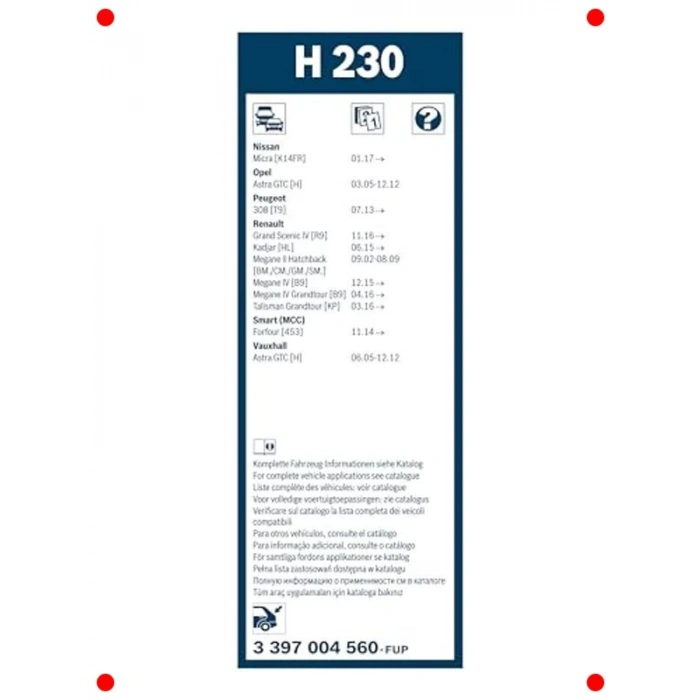 Arka Silecek Lastiği - Çeşitli Modellerle Uyumlu