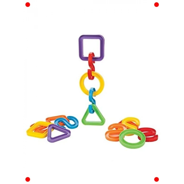 Askılı Geometrik Şekiller Seti (24 Parça)