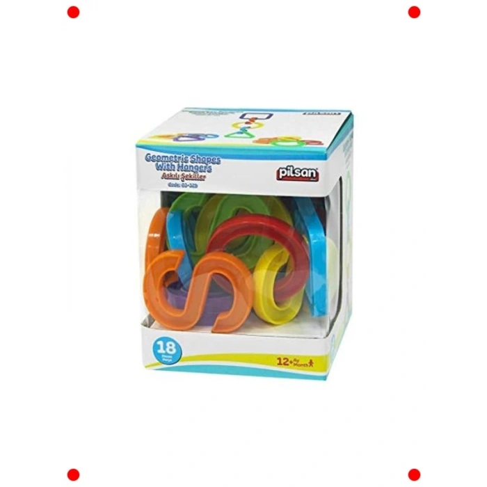 Askılı Geometrik Şekiller Seti (24 Parça)