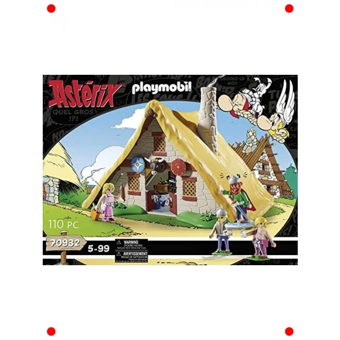 Asterix: Majestixin Kulübesi Oyun Seti