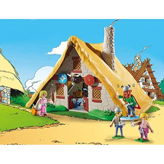 Asterix Temalı Majestix Kulübesi ile 5 Yaş ve Üzeri için Eğlence