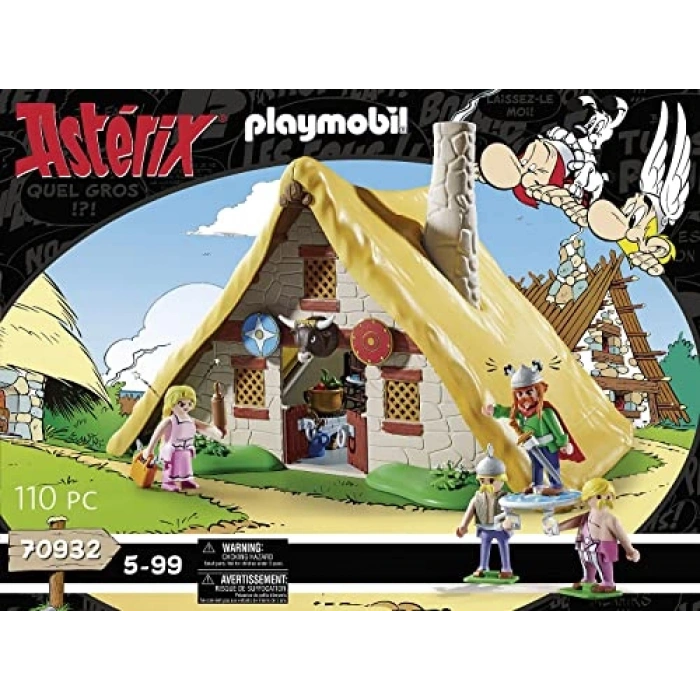 Asterix Temalı Majestix Kulübesi ile 5 Yaş ve Üzeri için Eğlence