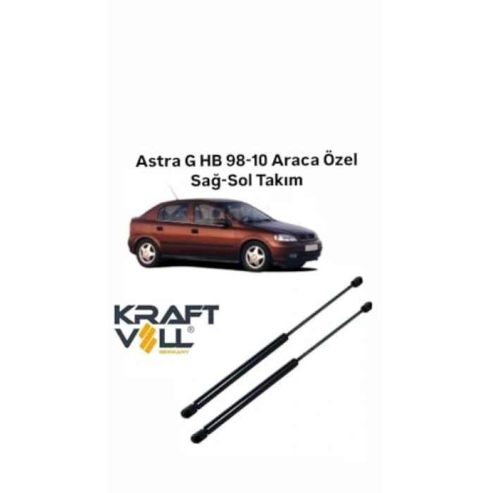 Astra G HB 1998-2010 Aracına Özel Sağ-Sol Takım Baj Amortisörü