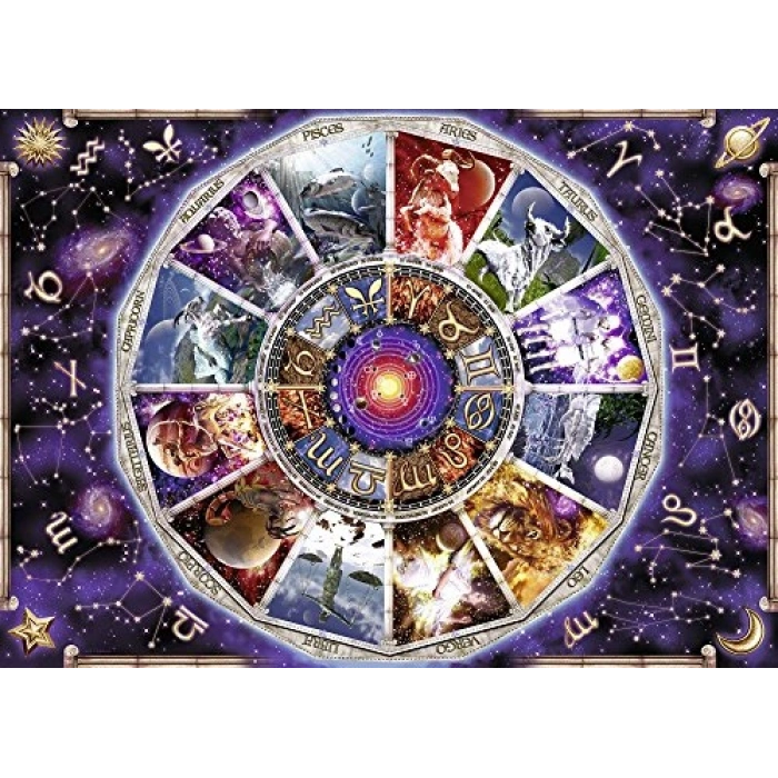 Astroloji Temalı 9000 Parça Puzzle