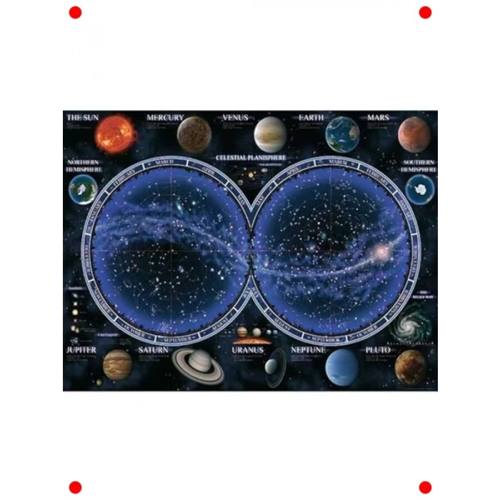 Astronomi Temalı Yapboz - 1500 Parça