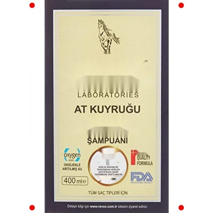 At Kuyruğu Özlü Güçlendirici Şampuan 400 ml
