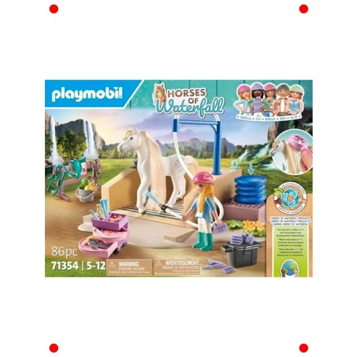 At Şelalesi Bakım Seti & Binicilik Oyuncağı