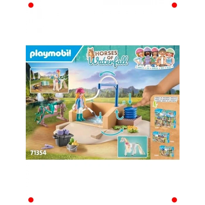 At Şelalesi Bakım Seti & Binicilik Oyuncağı