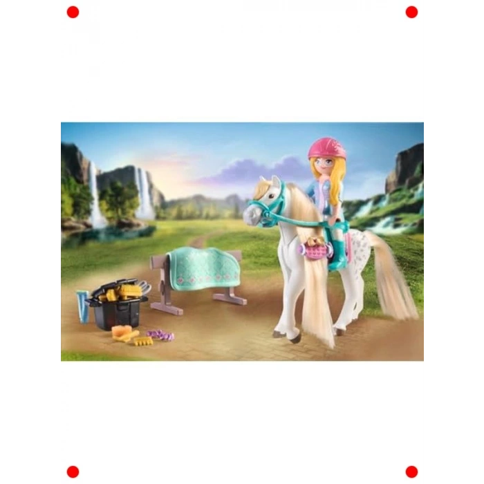 At Şelalesi Bakım Seti & Binicilik Oyuncağı