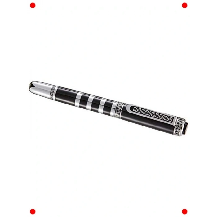 Atatürk Silüetli Gümüş Roller Kalem