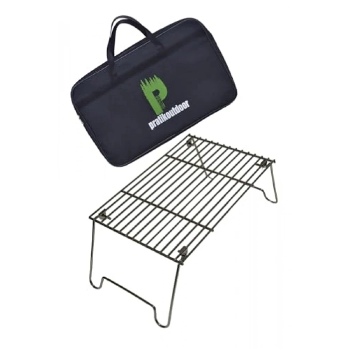 Ateş Üstü Katlanır Izra, Krom Kaplama Tel Izra, Çantalı