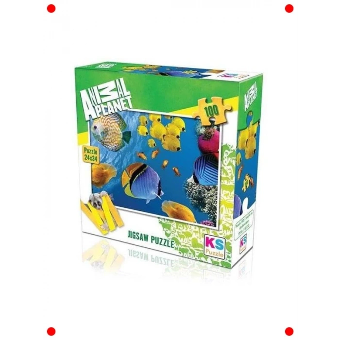 Atlar Temalı 100 Parça Eğlenceli Yapboz