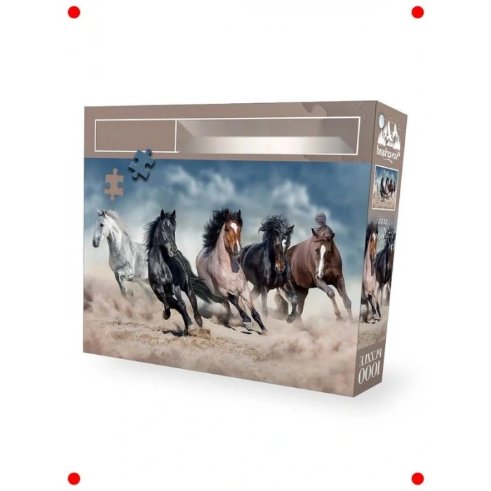 Atlar Temalı 1000 Parça Yapboz