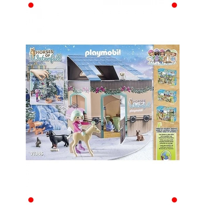 Atlı Kızak Temalı Noel Takvimi (4+ Yaş)