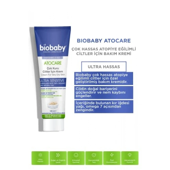 Atopik Ciltler İçin Bakım Kremi 100 ml