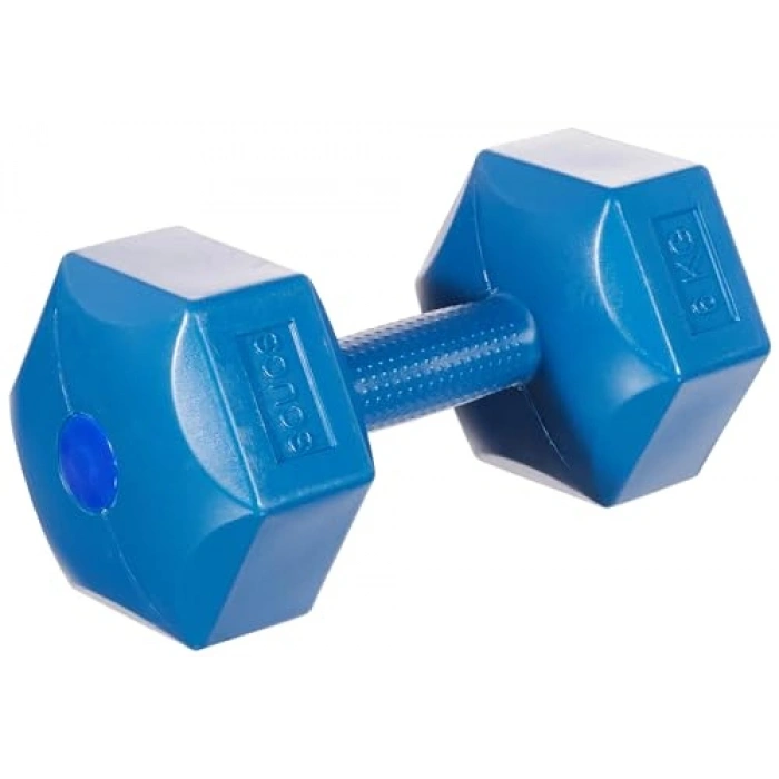 Avessa 6  Pilastik Dambıl Set Mavi