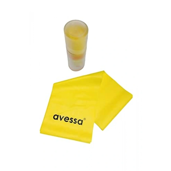 Avessa TÜPTE-PB-SARI Tüpte Pilates Bandı Sarı