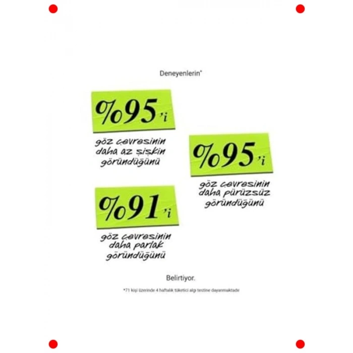 Avokado Özlü Yoğun Nemlendirici Göz Kremi