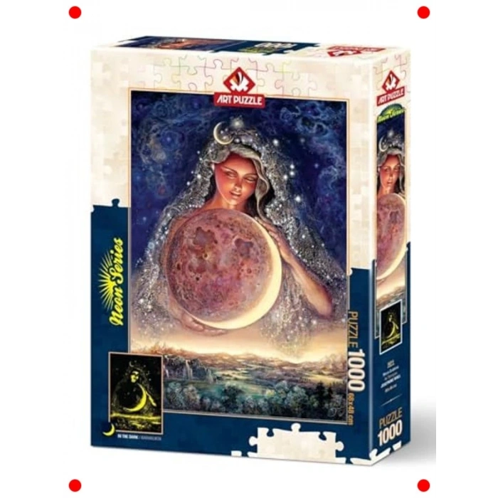 Ay Tanrıçası Neon Yapboz - 1000 Parça