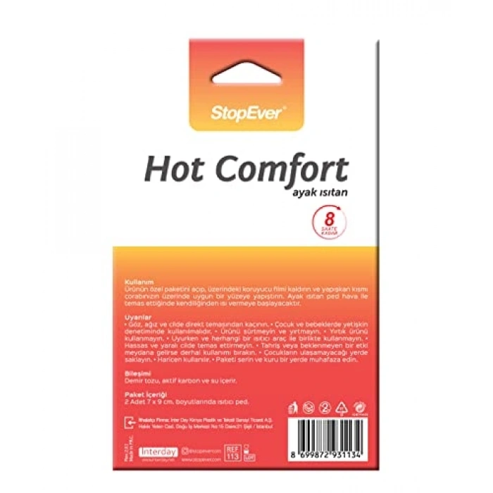 Ayak Isıtan Aleti, Hızlı Isıtma Özelliği ile