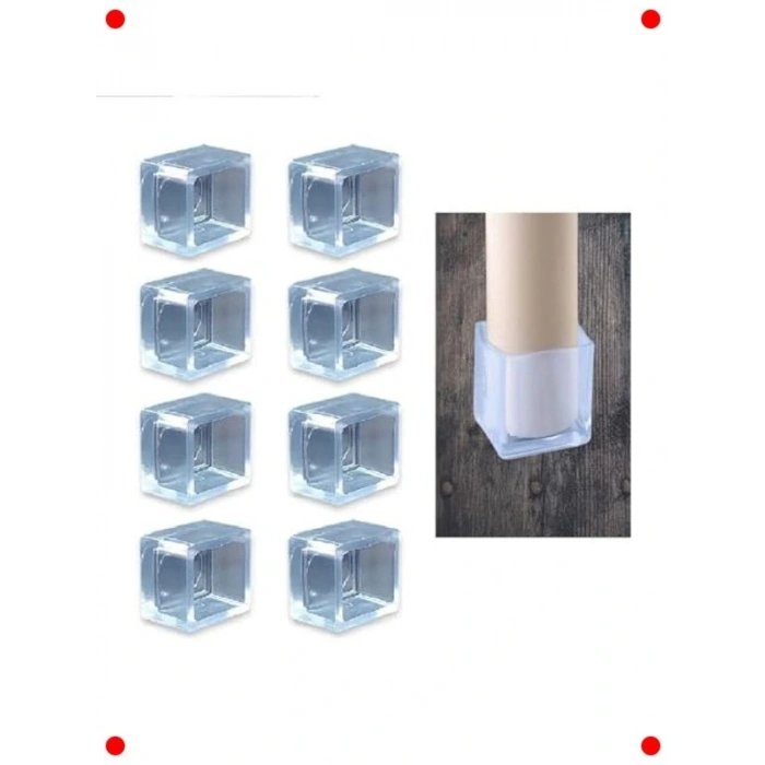 Ayak Koruyucu Kare Pabuç (8 Adet - 25x25)