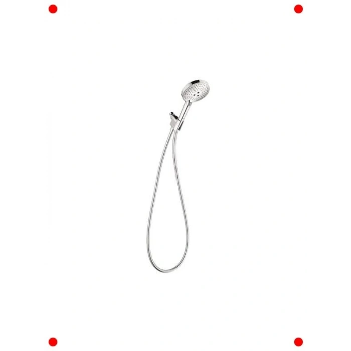 Ayarlanabilir 3 Akışlı El Duşu Seti - Krom Hortum