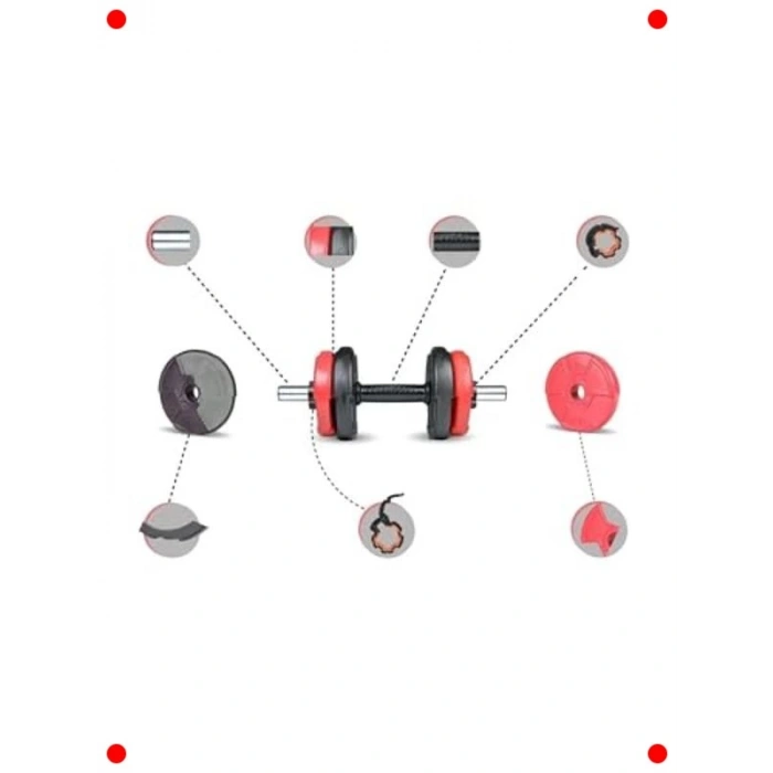 Ayarlanabilir Dambıl Seti - Çok Yönlü Fitness