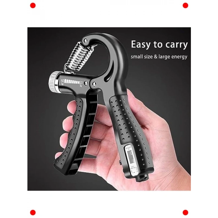 Ayarlanabilir Dirençli El & Önkol Egzersiz Aleti (10-50kg)