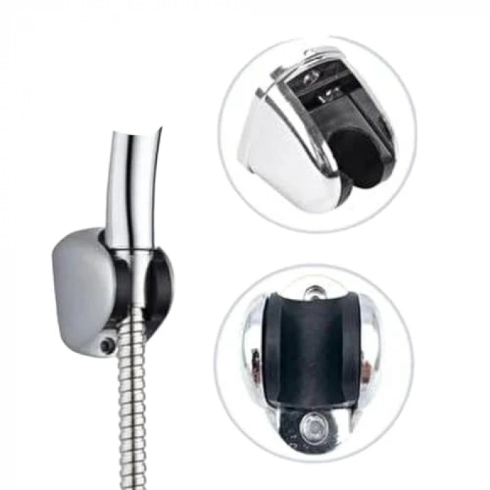 Ayarlanabilir Duvar Sabitlemeli Duş Başlığı Tutacağı