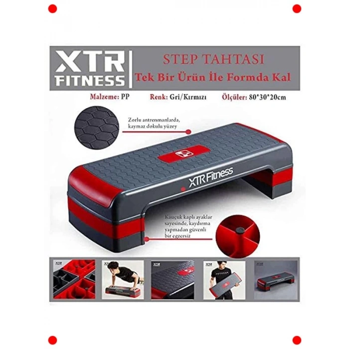 Ayarlanabilir Fitness Step Tahtası