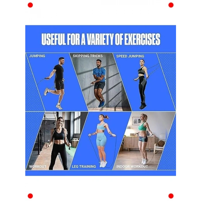 Ayarlanabilir Hızlı Atlama İpi - 280 cm
