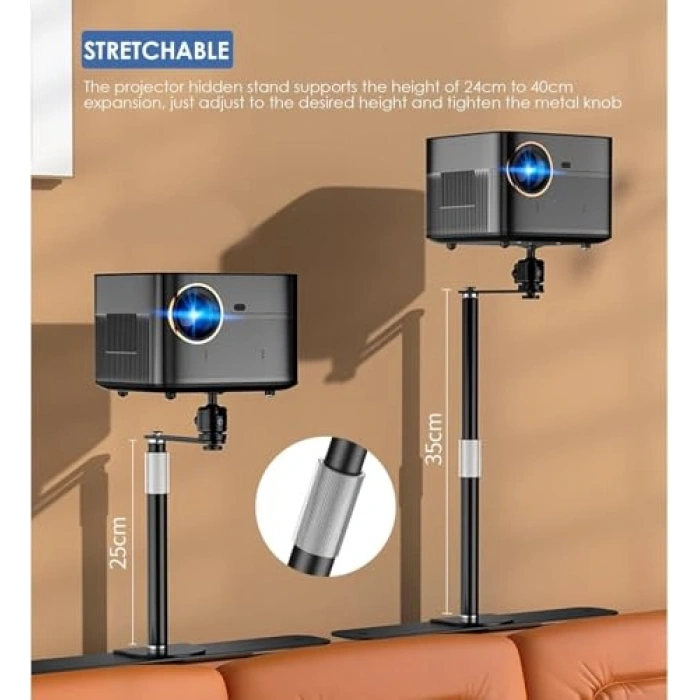 Ayarlanabilir Jeksiyon Standı, 24 cm - 40 cm Yükseklik