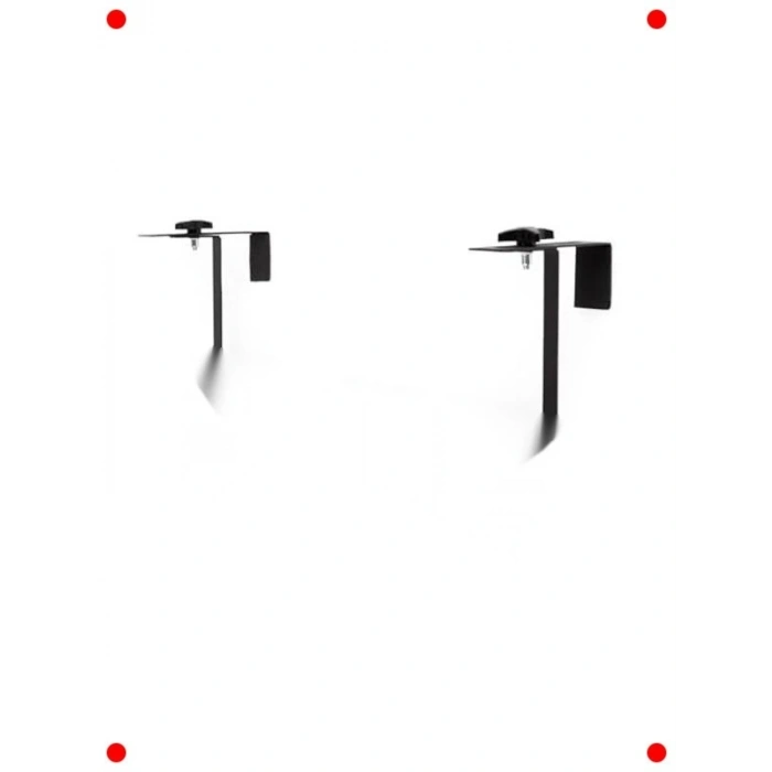 Ayarlanabilir Kapı Arkası Askılık (2 Adet) - 6 Kancalı Metal