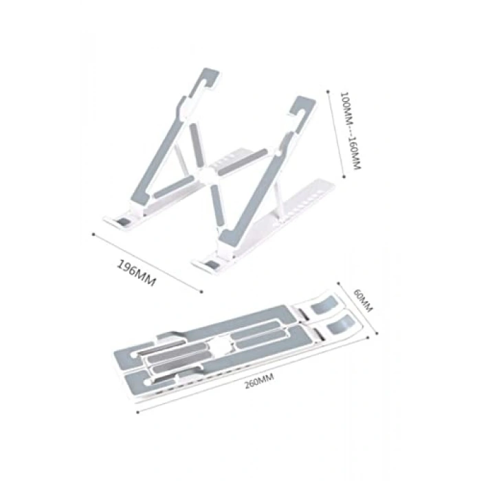 Ayarlanabilir Kaymaz Laptop Standı, Ergonomik Çalışma İmkanı