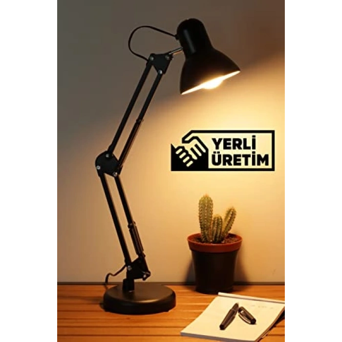 Ayarlanabilir Metal Masa Lambası, 360° Hareketli ile Kullanışlı