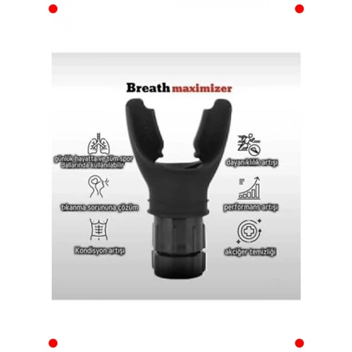 Ayarlanabilir Nefes Egzersiz Cihazı - Akciğer Kapasitesi