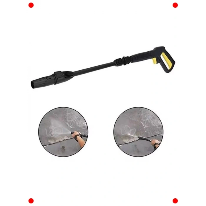 Ayarlanabilir Nozullu Basınçlı Yıkama Ucu