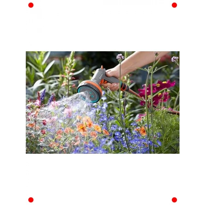 Ayarlanabilir Püskürtmeli Çok Amaçlı Bahçe Tabancası