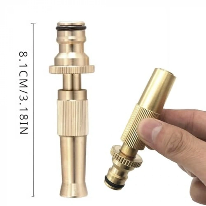 Ayarlanabilir Sarı Renk Bahçe Sulama Başlığı