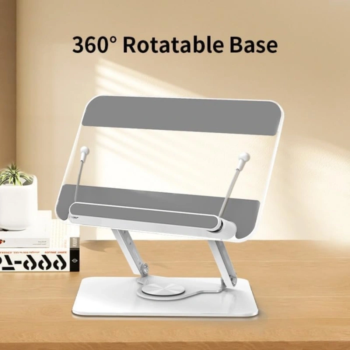 Ayarlanabilir Tablet ve Kitap Okuma Standı - 360° Döner Tasarım