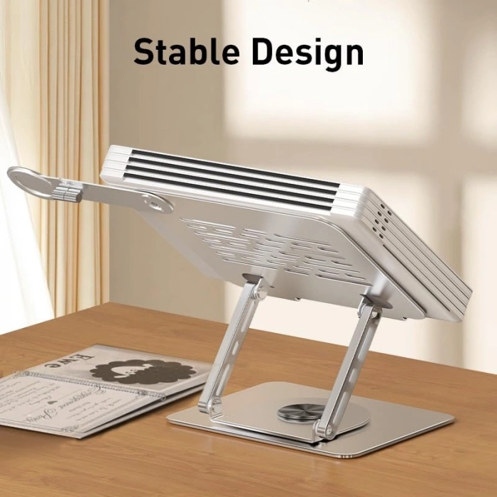 Ayarlanabilir Yükseklikli Laptop Standı, 21x42 cm