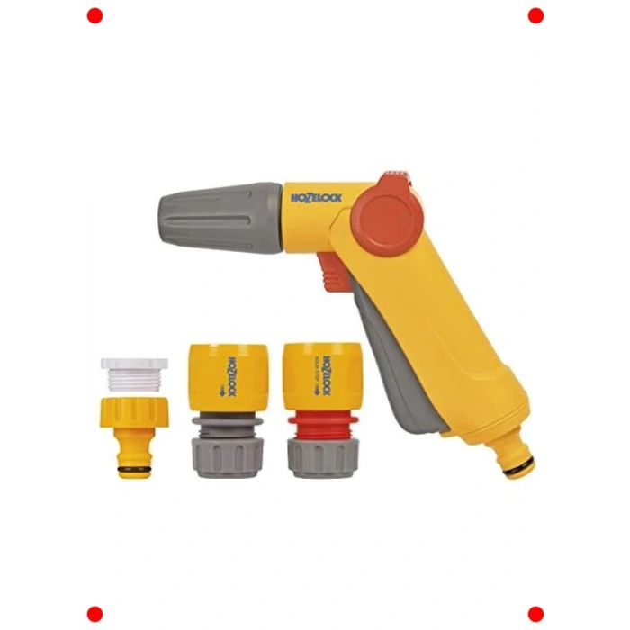 Ayarlı Jet Sprey Hortum Tabancası Seti