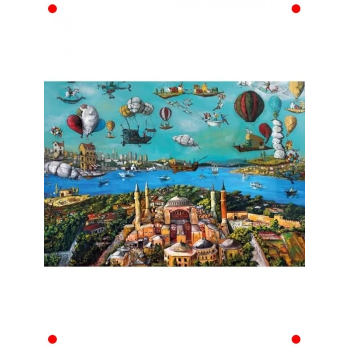 Ayasofya Temalı 2000 Parça Yapboz